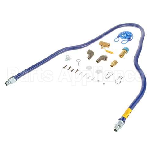 1650KIT72 Compatible Dormont Gas Hose Kit, 1/2" Dia", Snapfast Disconnect