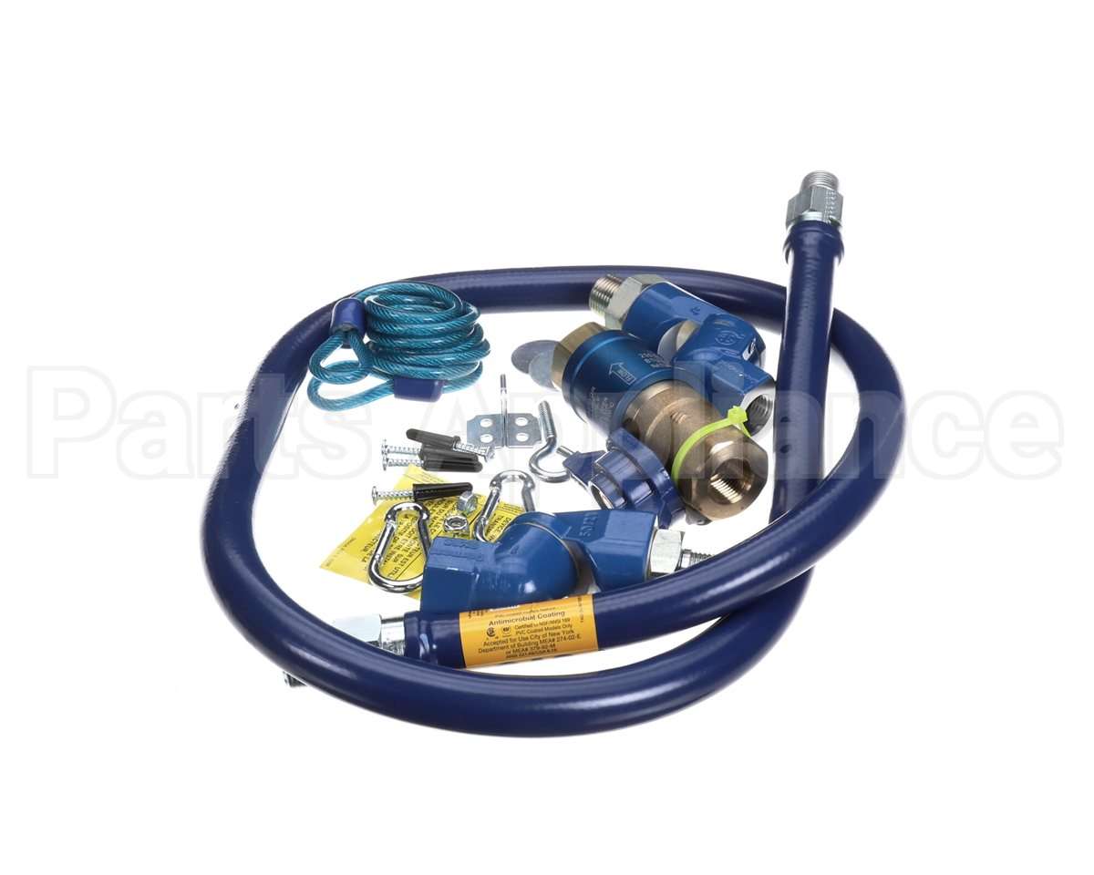 1650KITCF2S60 Dormont 1/2 Dia., 60 Blue Hose, Safety Quik, 2 S