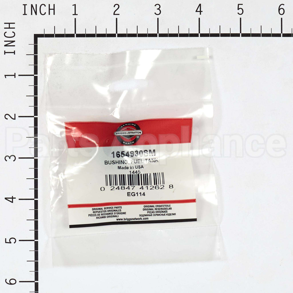 1654930SM Briggs & Stratton Bushing Fuel Tank