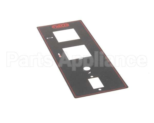 16608 Nieco Label, Front, Left Control Box
