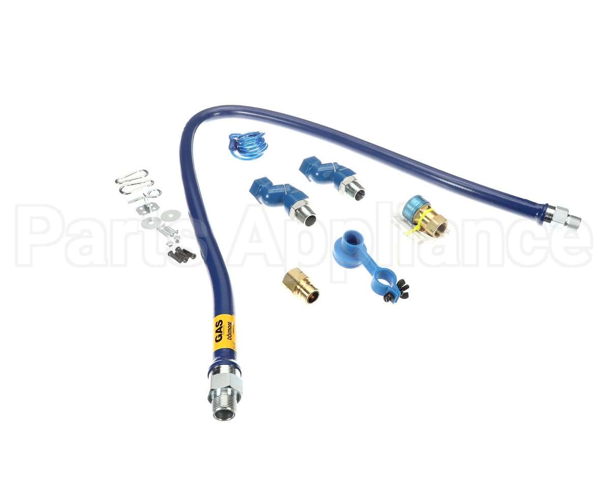 1675BPQ2SR60 Dormont 3/4 Dia., 60 Blue Hose, Snapfast, 2 Swiv