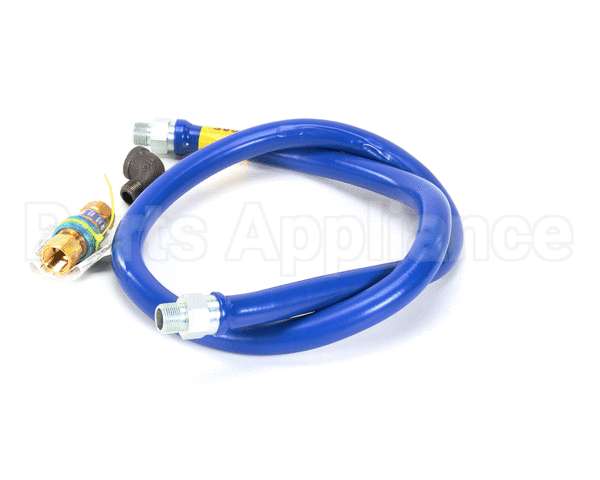 1675BPQ72 Dormont 3/4" Dia., 72" Blue Hose, Snapfast, 1 El
