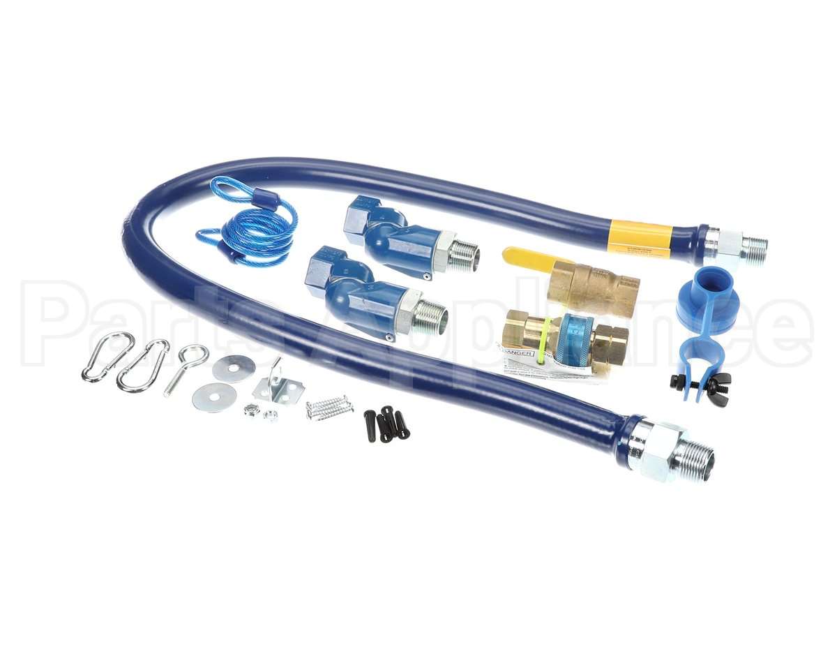 1675KIT2S48 Dormont 3/4 Dia., 48 Blue Hose, Snapfast, 2 Swiv