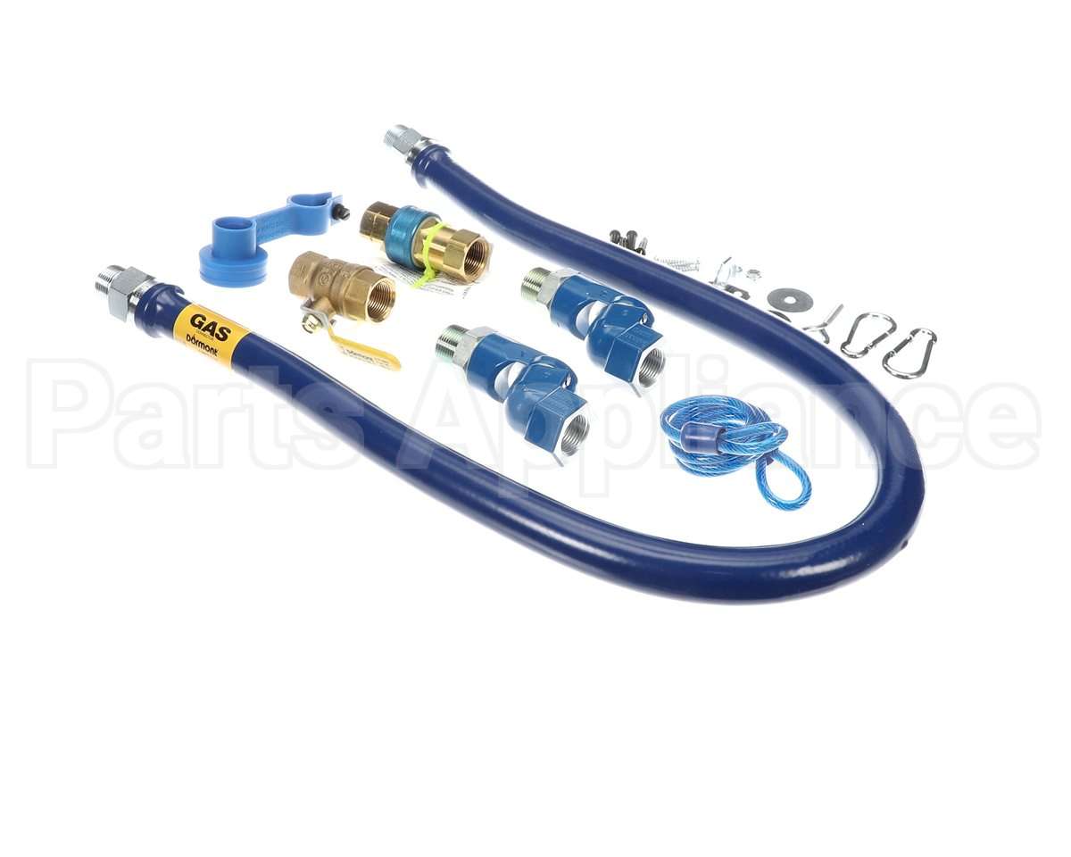 1675KIT2S48 Dormont 3/4 Dia., 48 Blue Hose, Snapfast, 2 Swiv
