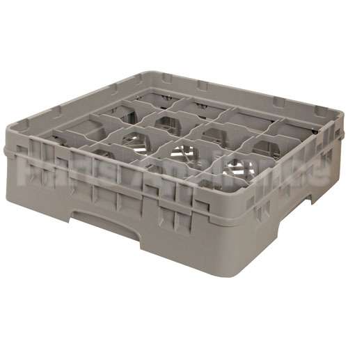 16S318 Compatible Cambro Glass Rack 16 Gray-151