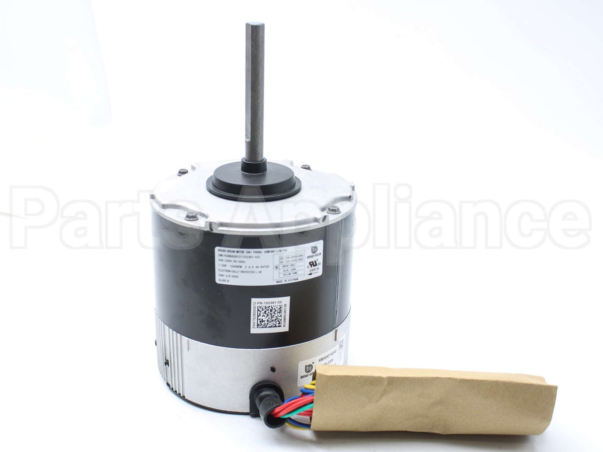 16V46 Lennox 1/3Hp 250-1250Rpm Ccw Ecm Mtr