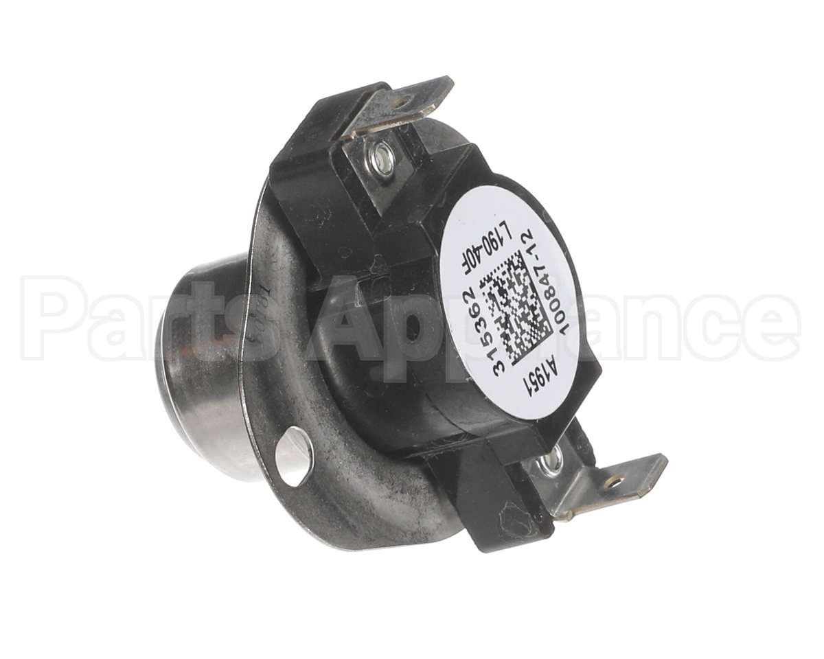 16W74 Lennox Limit Control Spst 190F Close