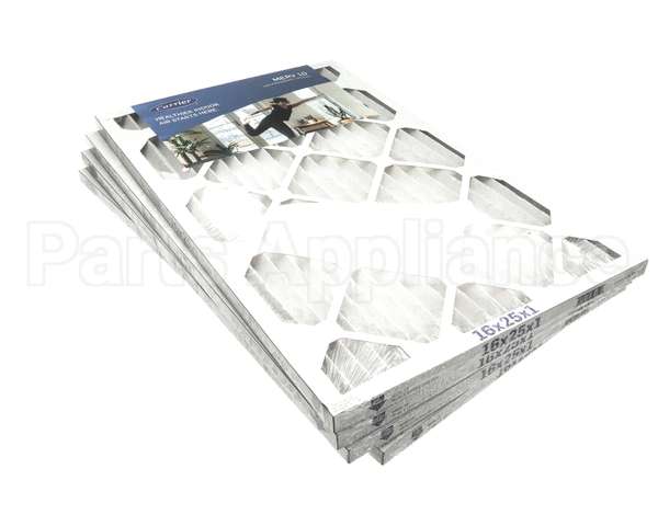 16X25X1-M10-C-P4 Carrier Merv 10 1" Filter Pack