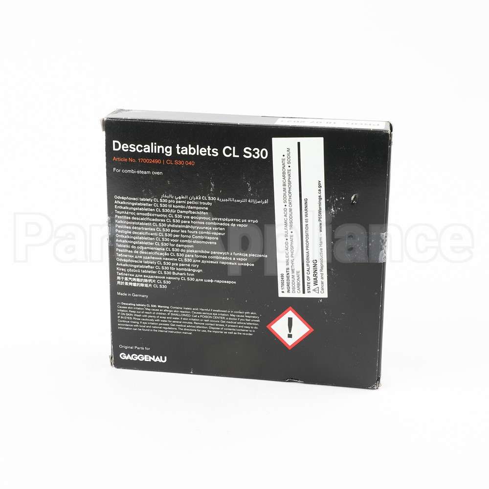 17002490 Bosch Descaling Tablets