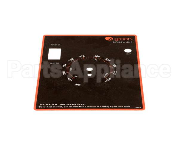 175044 Groen Overlay,Braising Pan, Man Tilt