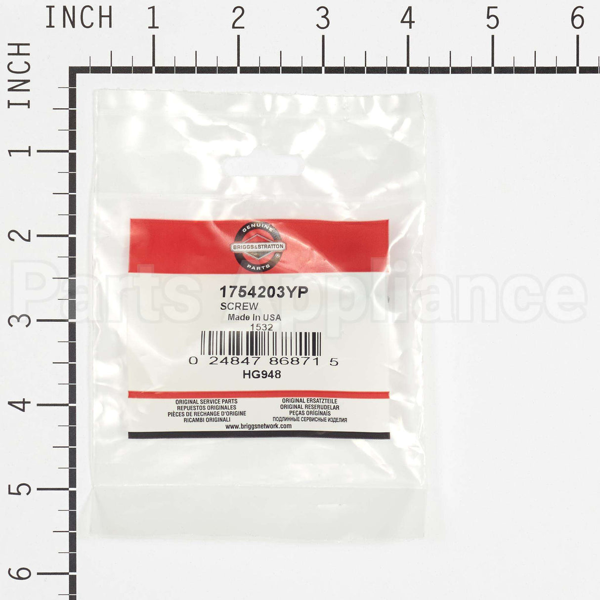 1754203YP Briggs & Stratton Screw