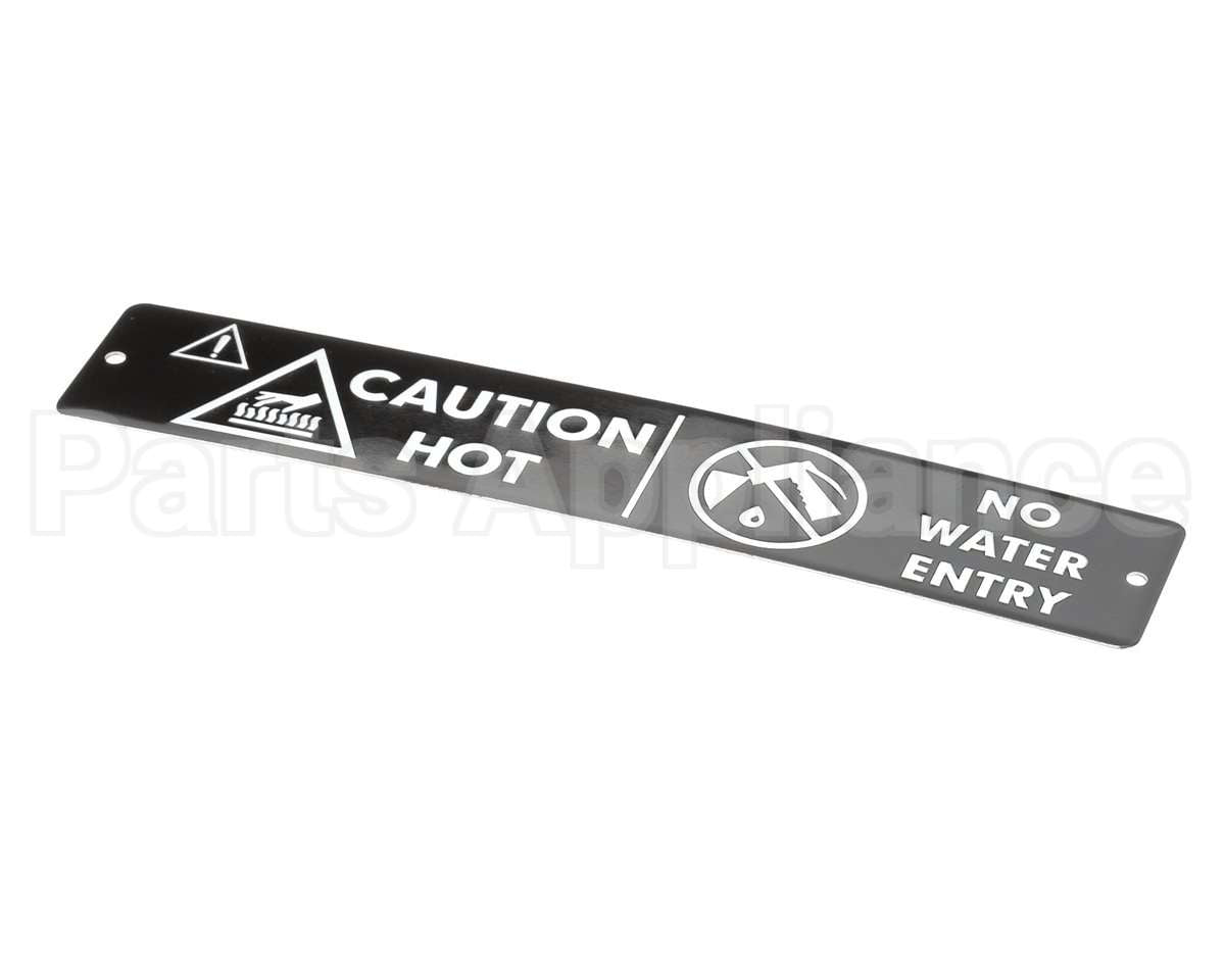 175636 Duke Label- Caution Hot 3/4"Hi