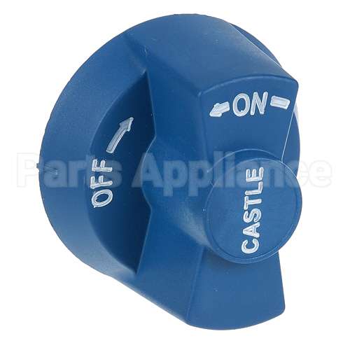 18030 Compatible Comstock Castle Knob 2-1/2 D, Off-On