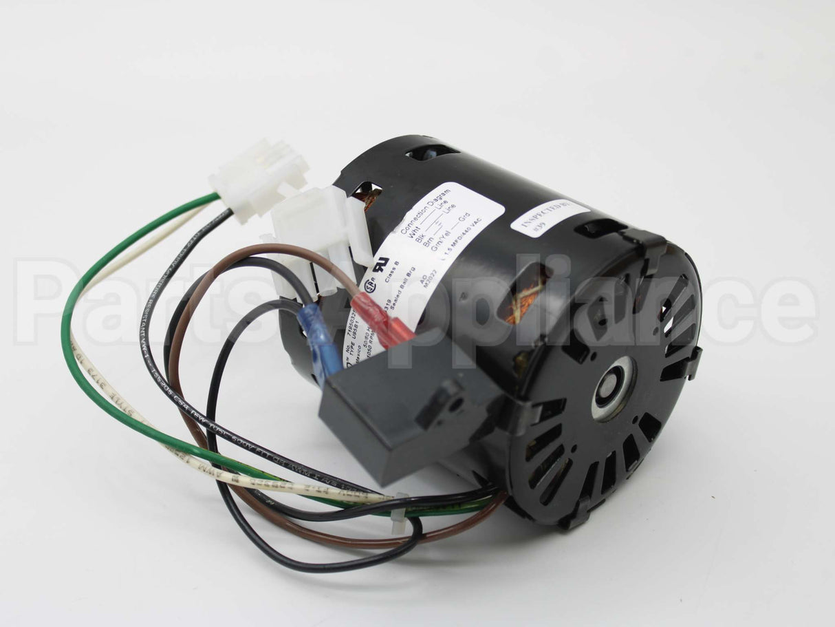 18180186 Air Xchange Motor 208-230V/1Ph 1050Rpm