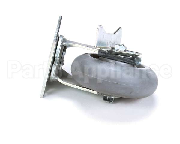 18301-6435 Carter Hoffmann 6" Grey Swivel W/Brk Rubb
