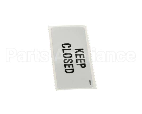 18312-0497 Carter Hoffmann Keep Closed Decal