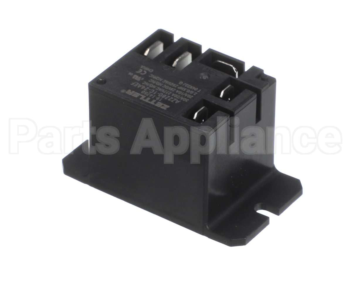 19-14750 Master-Bilt Relay, No Nc 24V Coil Zettler