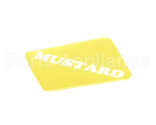 19-420-0003 Wunder-Bar Mustard Label