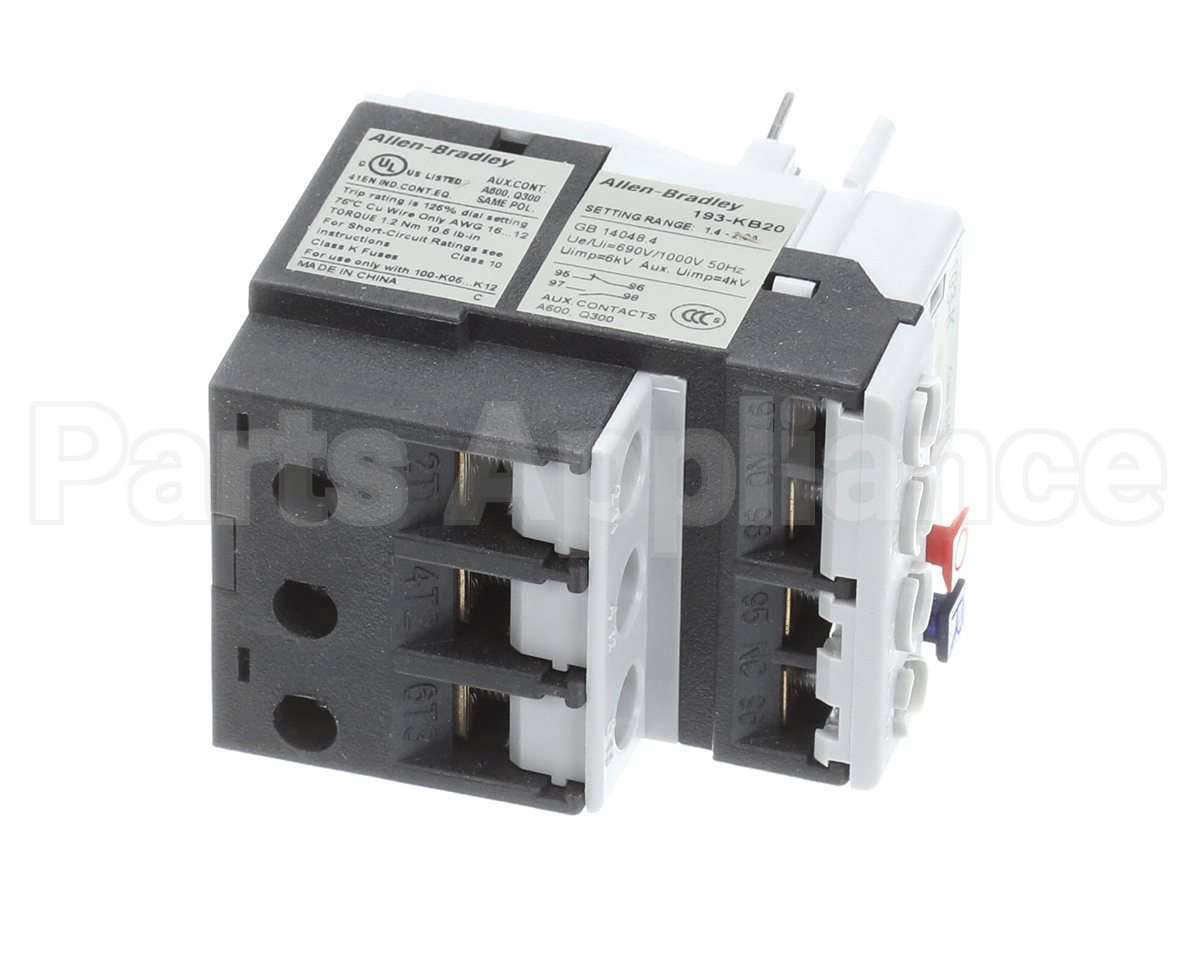 193-KB20 Captive-Aire 100K Mini Series Overload 1.4 - 2.0 Amp