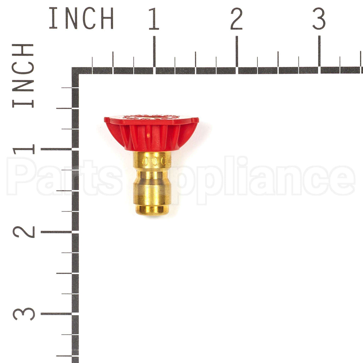 195983AGS Briggs & Stratton Nozzle-Qc Red
