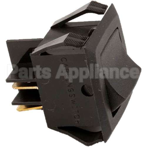 19619 Compatible Blodgett Black Dpst Rocker Switch