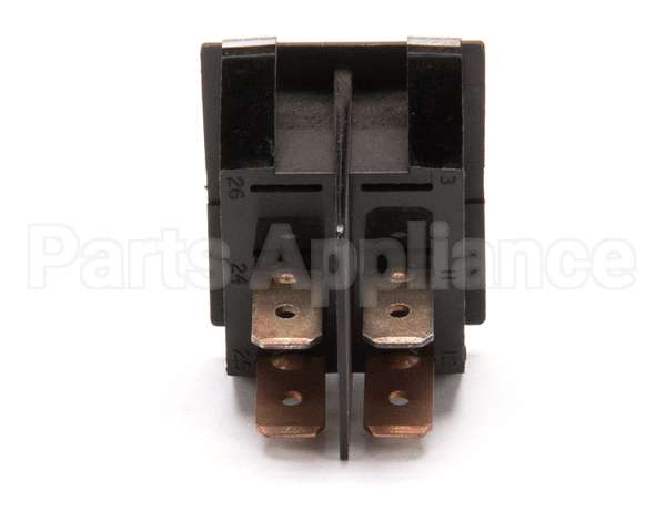 19620 Blodgett Switch, Rocker Dpst Mom Black