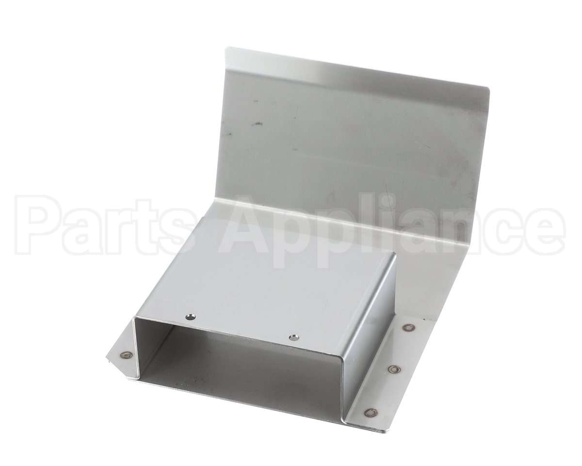 19B932 Ultrafryer Flue Rectangular 18In P3 Bk Pn