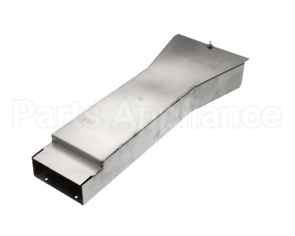 19C713 Ultrafryer Flue, Rectangular 20X14 P3 Bk Ext W/Cap