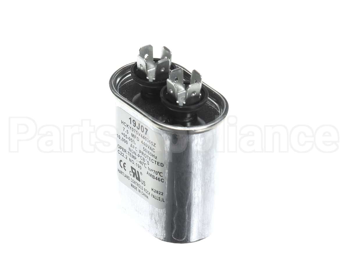 19J07 Lennox 7.5Mfd 440V Ovalruncapacitor