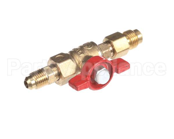 2.5450 Synesso Assembly, Steam Ball Valve Red Handle An