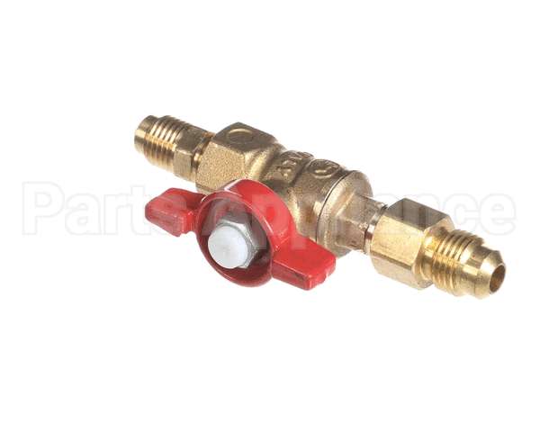 2.5450 Synesso Assembly, Steam Ball Valve Red Handle An
