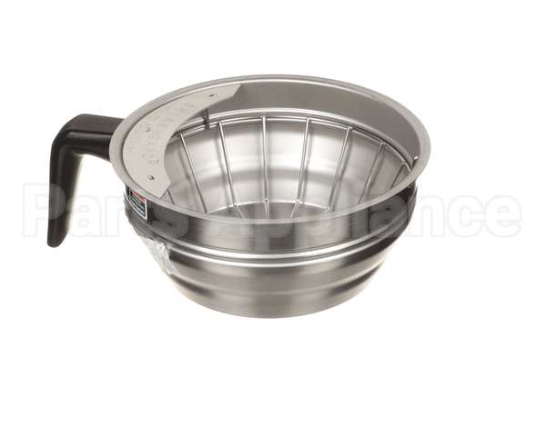20216.7000 Bunn Funnel Assy,Sst Black Handle(Small)&