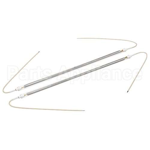 204009 Compatible Vollrath Quartzheater, 104V 800W, 16-1/4", Pk/2