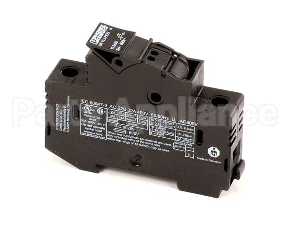 20411 Giles Fuse Holder, Din Rail, 600V, 35A