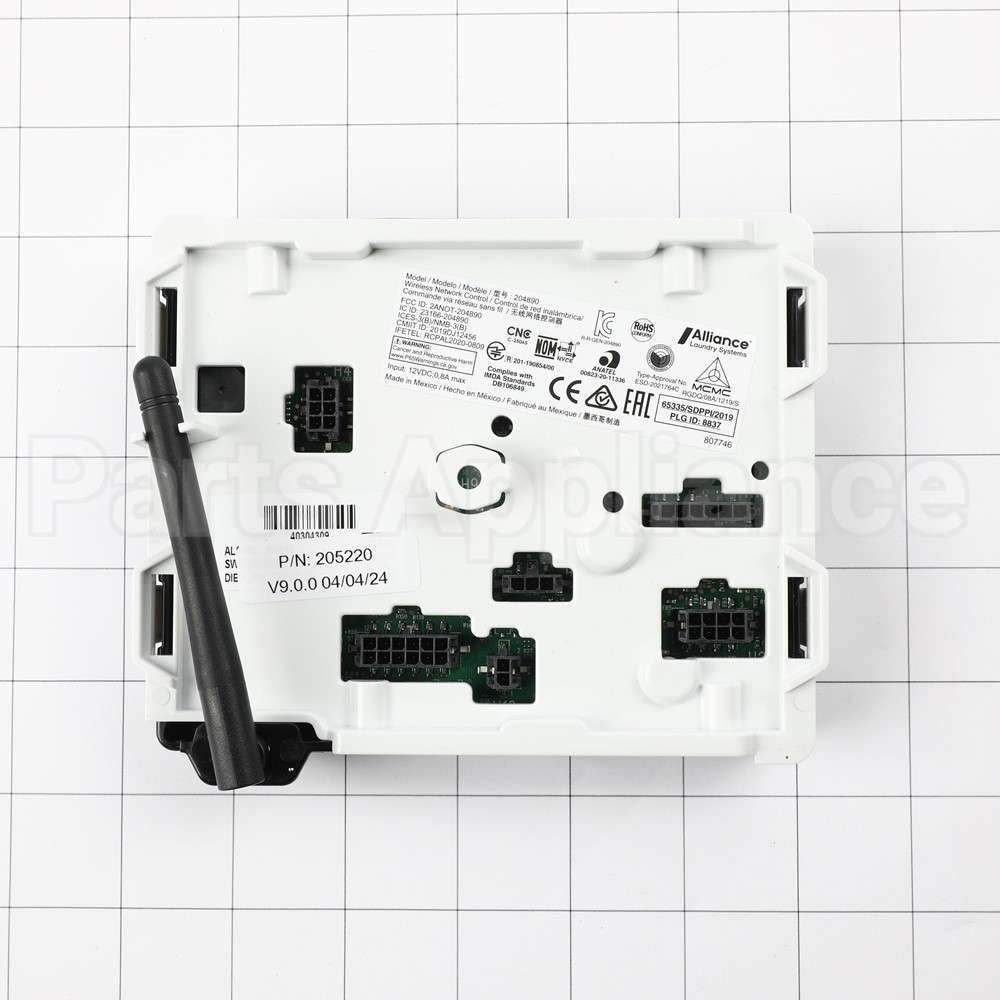 205309 Speed Queen Assy,Tlw 7 Seg Comm Control W/ Inst