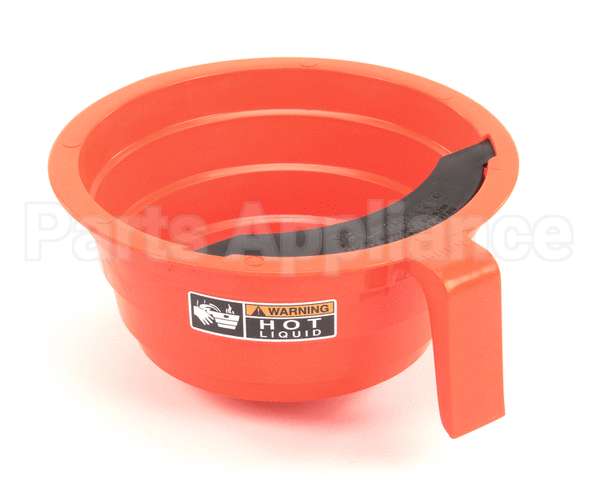 20583.0006 Bunn Funnel W/Decals, Orange
