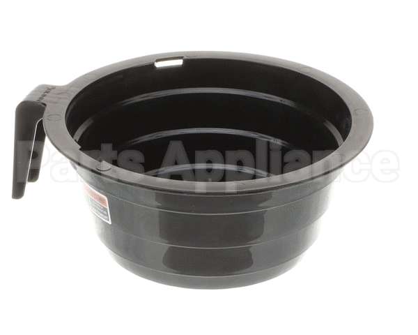 20583.7003 Bunn Funnel,W/Decals-Black Plastic