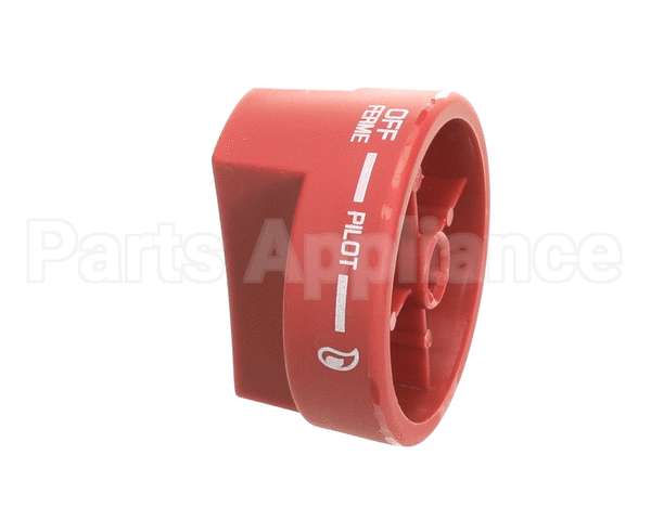 2090 Crown Verity Knob Pilot Round, Red