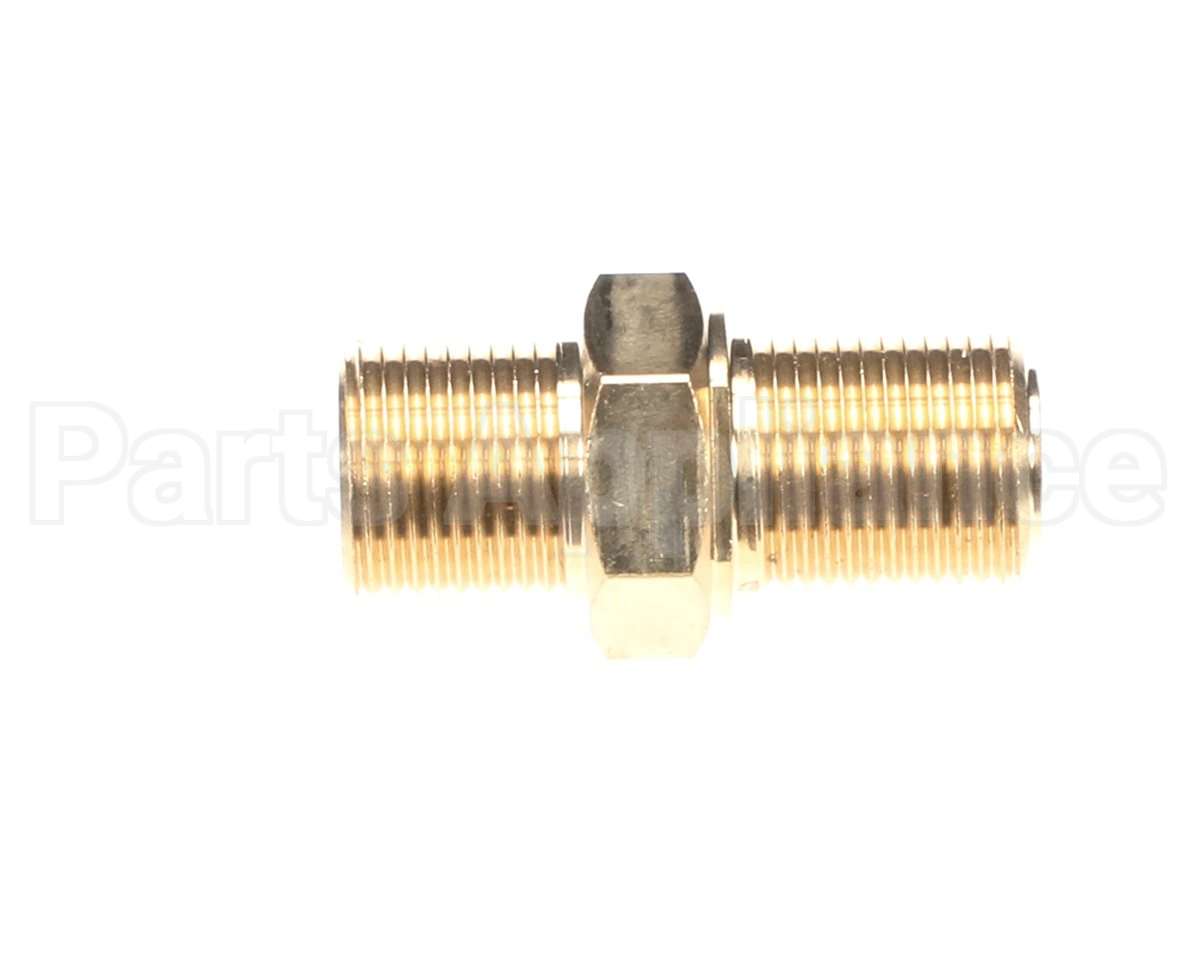 20951 Unic Extended Brass Nipple - 3/8 Bspm X 3/8 B