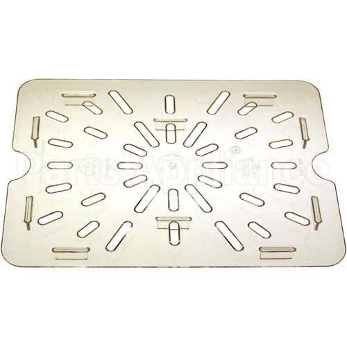 20CWD-135 Compatible Cambro Drain Tray Half Size-135 Clear