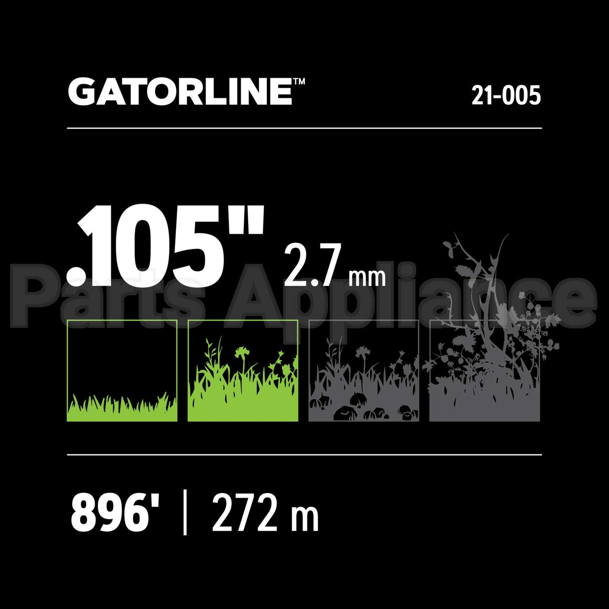 21-005 Oregon Gatorlinesquare .105 5Lb Spoo