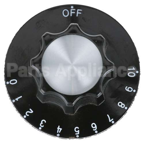 2100087 Compatible Middleby Dial 2-1/4 D, Off 10-0