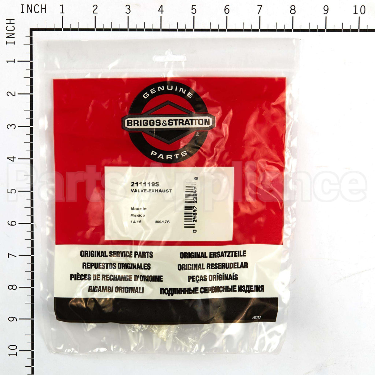 211119S Briggs & Stratton Valve-Exhaust