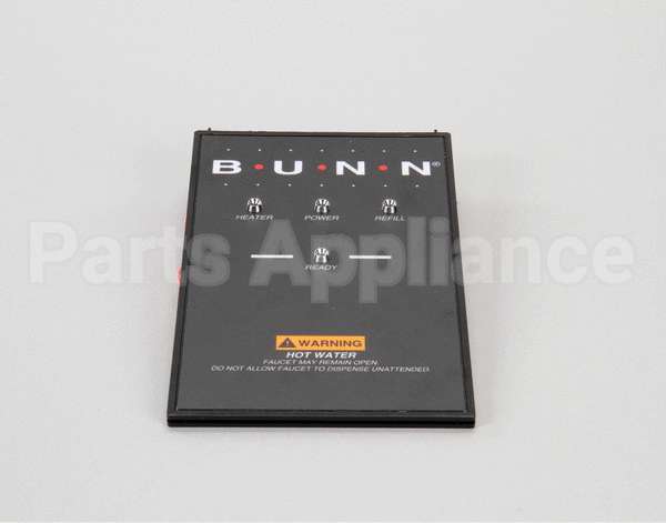 21112.1000 Bunn Panel Assembly, W/Indicator Lamps