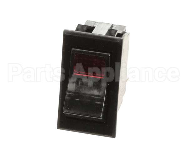 222006 Duke Switch,Full Size Rock Red Dpst On-Off,4
