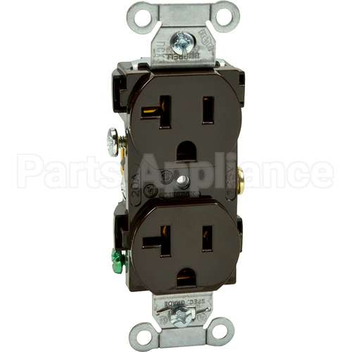 222177 Compatible Duke Receptacle, Duplex, 20A-125V