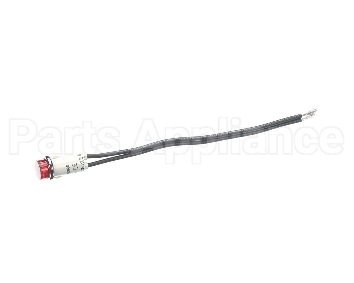 22300 Giles Light, Pilot, 250V, Round, Red