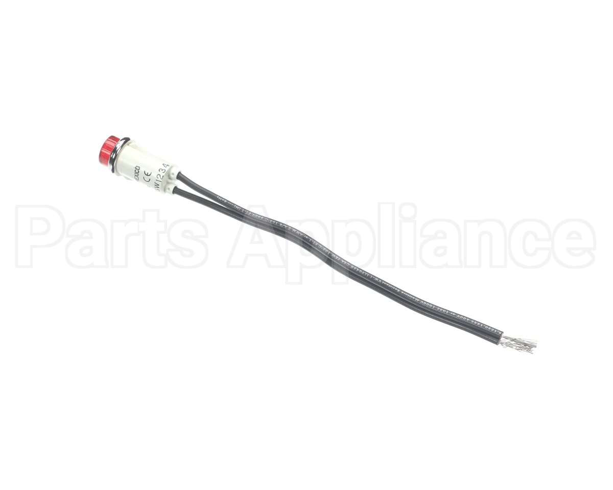 22300 Giles Light, Pilot, 250V, Round, Red