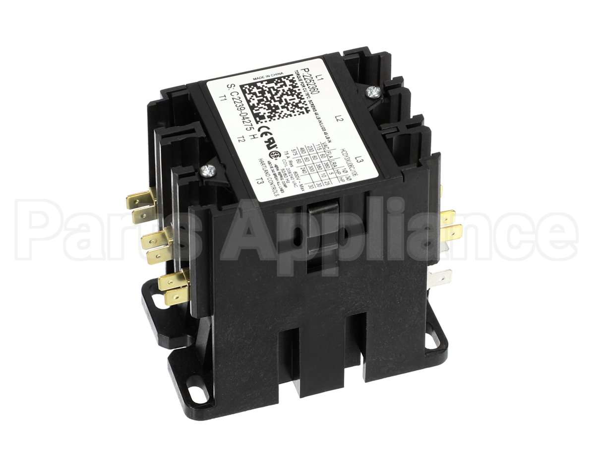 2252360 Heatcraft Contactor Open 60 Amp 3 Pole 208-240V