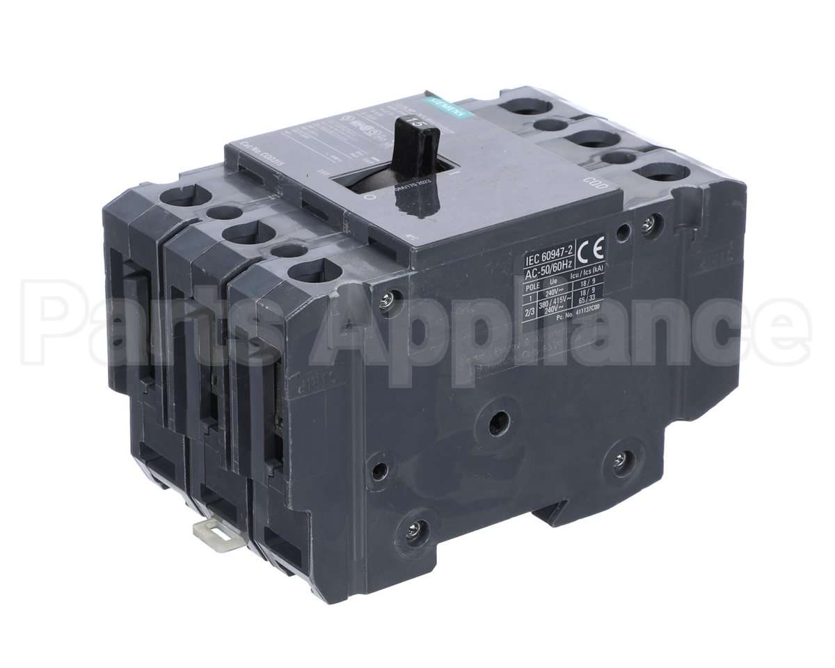 22525803 Heatcraft Refrigeration Circbrkr 15Amp 3Pole 480V